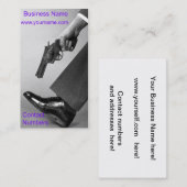 Carte de visite du consultant (Devant / Derrière)
