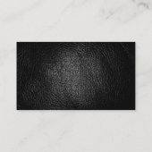 Carte de visite du consultant en matière d'effets (Dos)