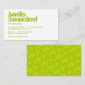 CARTE DE VISITE du consultant informatique (Devant / Derrière)