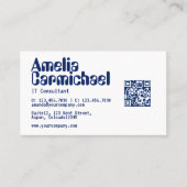 CARTE DE VISITE du consultant informatique (Devant)