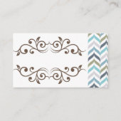 Carte de visite du design classique (Devant)