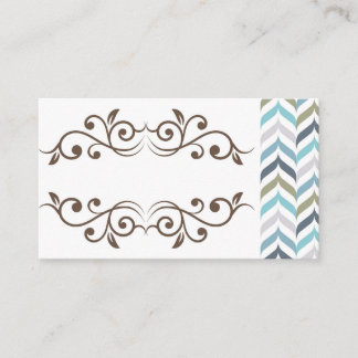 Carte de visite du design classique