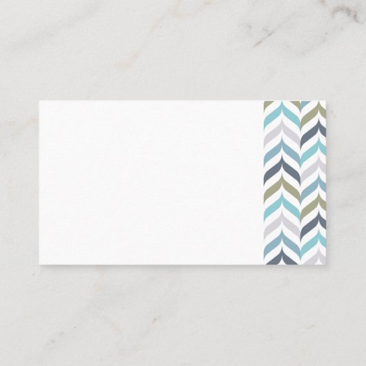 Carte de visite du design classique (Dos)