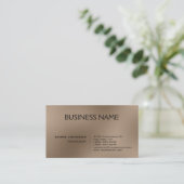 Carte de visite du directeur contemporain tendance (Debout devant)