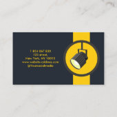 Carte de visite du directeur d'étape (Dos)