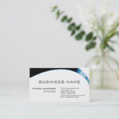 Carte de visite du directeur du Motif en blanc rou (Debout devant)