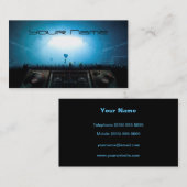 Carte de visite du DJ (Devant / Derrière)