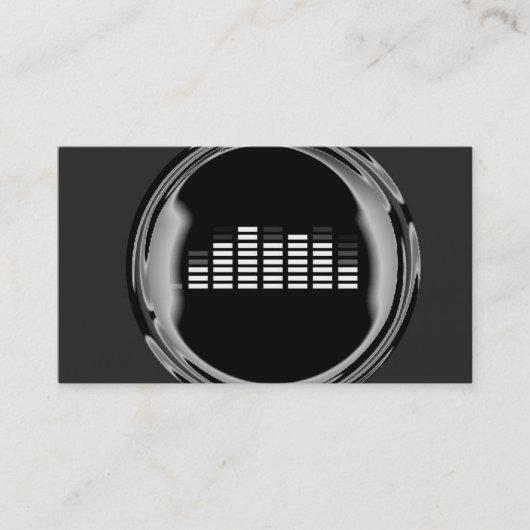 Carte de visite du DJ (Devant)