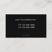 Carte de visite du DJ (Dos)