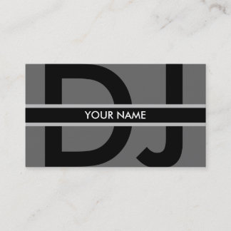 Carte de visite du DJ