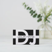 Carte de visite du DJ (Debout devant)