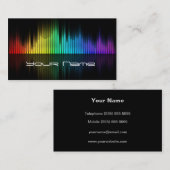 Carte de visite du DJ (Devant / Derrière)