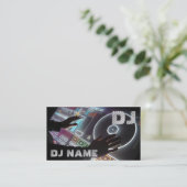 Carte de visite du DJ (Debout devant)