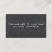 Carte de visite du DJ (Dos)