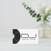Carte de visite du DJ (Debout devant)