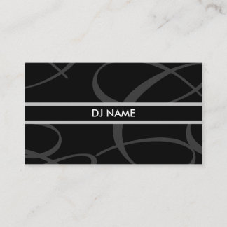 Carte de visite du DJ