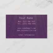 Carte de visite du DJ (Dos)