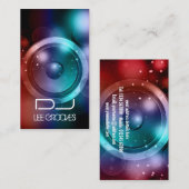 Carte de visite du DJ (Devant / Derrière)