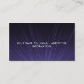 Carte de visite du DJ de femmes (Dos)