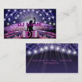 Carte de visite du DJ de femmes (Devant / Derrière)