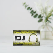 Carte de visite du DJ - personnalisable (Debout devant)