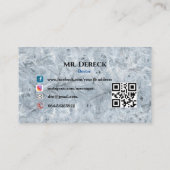 Carte de visite du docteur (Dos)