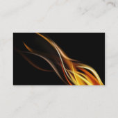 Carte de visite du feu (Dos)