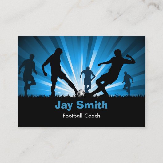 Carte de visite du football/football (Devant)