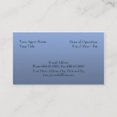 Carte de visite du formulaire fiscal fédéral prépa (Dos)