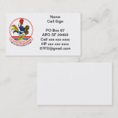 Carte de visite du FS 67 (Devant / Derrière)