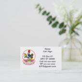 Carte de visite du FS 67 (Debout devant)