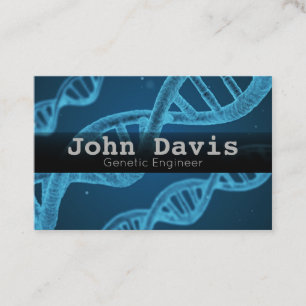 Carte de visite du génie génétique