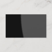 Carte de visite du gestionnaire de charme chic et  (Dos)