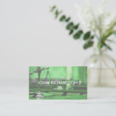 Carte de visite du gestionnaire de conseil minimal (Debout devant)
