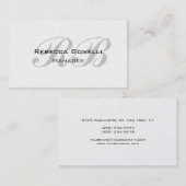 Carte de visite du gestionnaire de scripts Pearl M (Devant / Derrière)