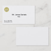 Carte de visite du Grand Sceau du Tennessee (Devant / Derrière)