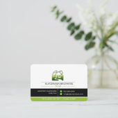carte de visite du groupe immobilier (Debout devant)