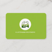 carte de visite du groupe immobilier (Dos)