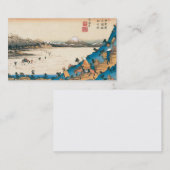 Carte de visite du JAPON (Devant / Derrière)