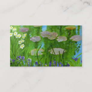 Carte de visite du jardin de Monet