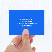 Carte de visite du lac Aleknagik