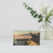 Carte de visite du lac Deer (Debout devant)