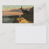 Carte de visite du lac Deer (Devant / Derrière)