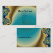 Carte de visite du lac Turquoise (Devant / Derrière)