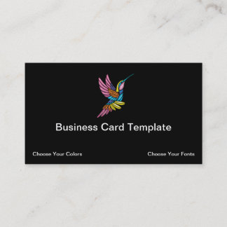 Carte de visite du logo de Hummingbird