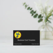 Carte de visite du logo de Hummingbird (Debout devant)