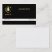 Carte de visite du logo de la Chouette d'or (Devant / Derrière)