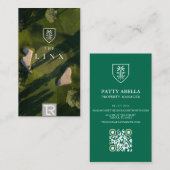 Carte de visite du logo de l'image de démarrage (Devant / Derrière)