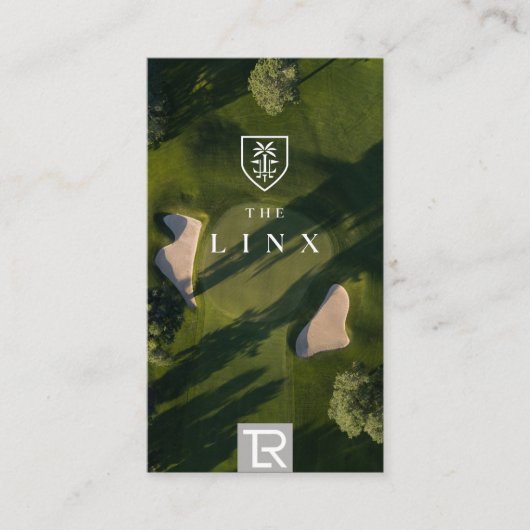 Carte de visite du logo de l'image de démarrage (Devant)