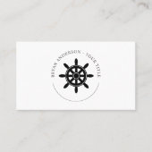 Carte de visite du logo des navires (Devant)